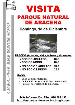 VISITA PARQUE NATURAL DE ARACENA Y PICOS DE AROCHE